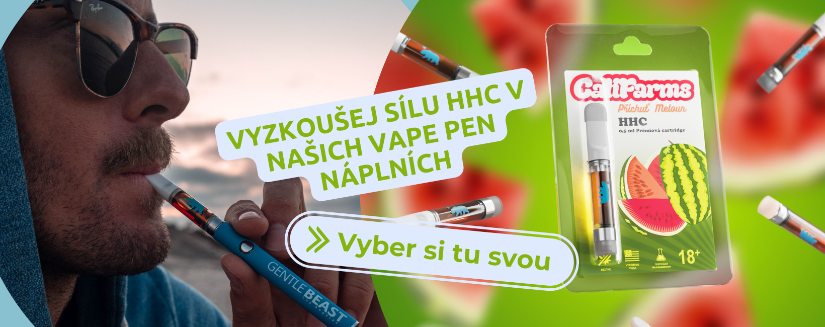 HHC Vape pen náplně